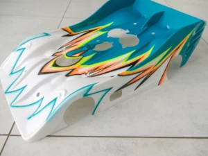 Prestation peinture - Design cinq couleurs piste 1/8 - "Formule Prestige"