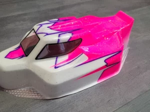 Carrosserie buggy 1/8 - Design deux couleurs - "Formule Access plus"