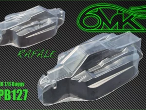 Carrosserie 6Mik Rafale PB127 pour Mugen Sworkz
