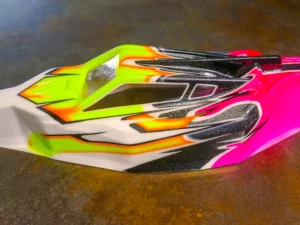 Carrosserie buggy 1/10 - Design cinq couleurs - "Formule Prestige"