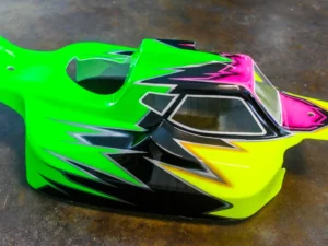 Carrosserie buggy 1/8 - cinq couleurs - "Formule Prestige"