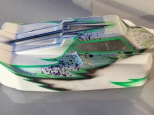 Carrosserie buggy 1/10 - Design quatre couleurs - Formule "Prestige"