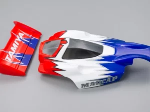 Peinture pour carrosserie de buggy 1/10 - Design quatre couleurs - Formule "Prestige"