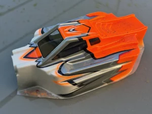 peintre pour carrosserie de voiture radiocommandée buggy échelle 1/8 pour buggy Sworkz S35 Evo