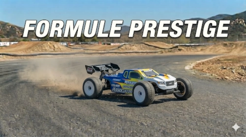 Formule Prestige cinq couleurs pour carrosserie truggy 1/8