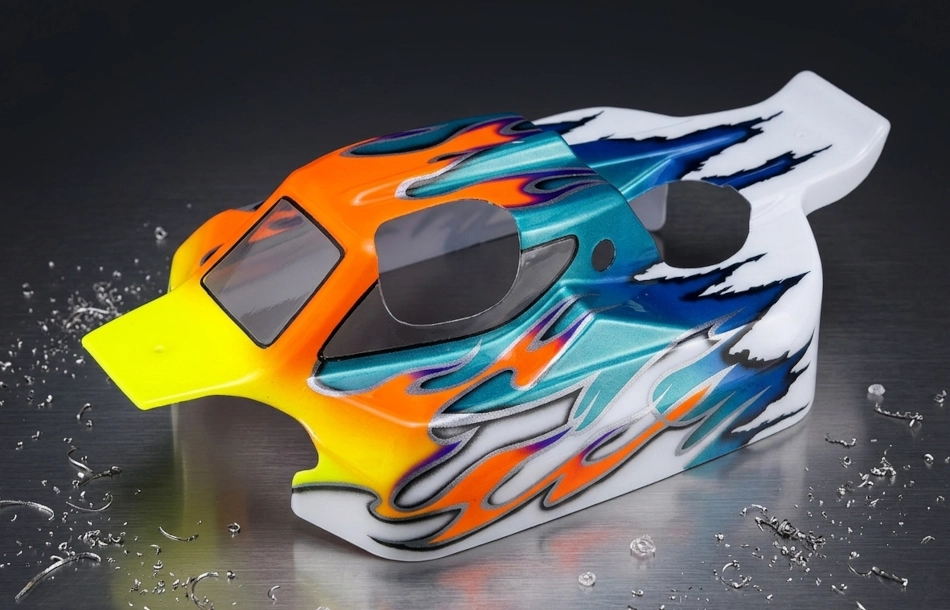 Peinture sept couleurs pour carrosserie buggy 1/8 - "Formule Prestige" – Image 2