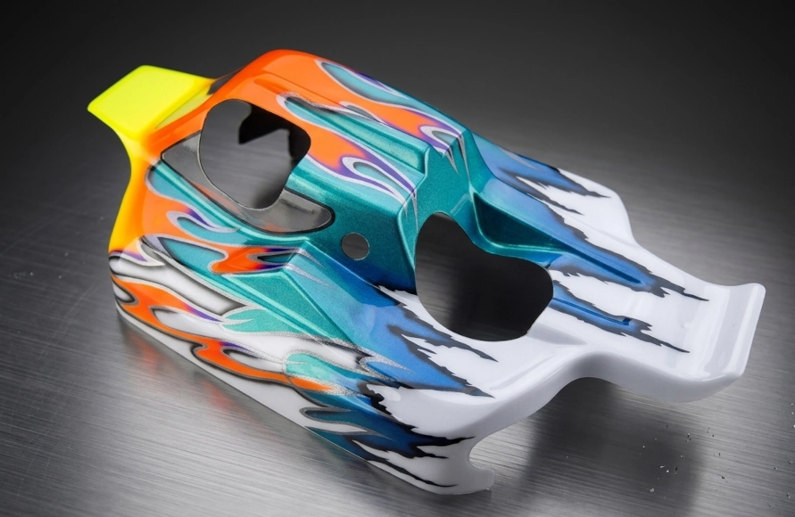 Peinture sept couleurs pour carrosserie buggy 1/8 - "Formule Prestige" – Image 3
