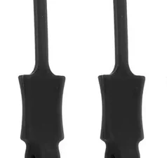 Maintien de clips de carrosserie noir (x2)