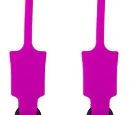 Maintien de clips de carrosserie rose (x2)