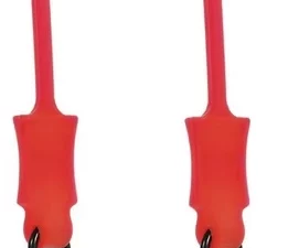 Maintien de clips de carrosserie rouge (x2)